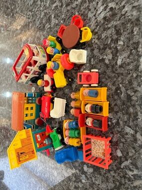 Fisher-Price Vintage Little People Lot